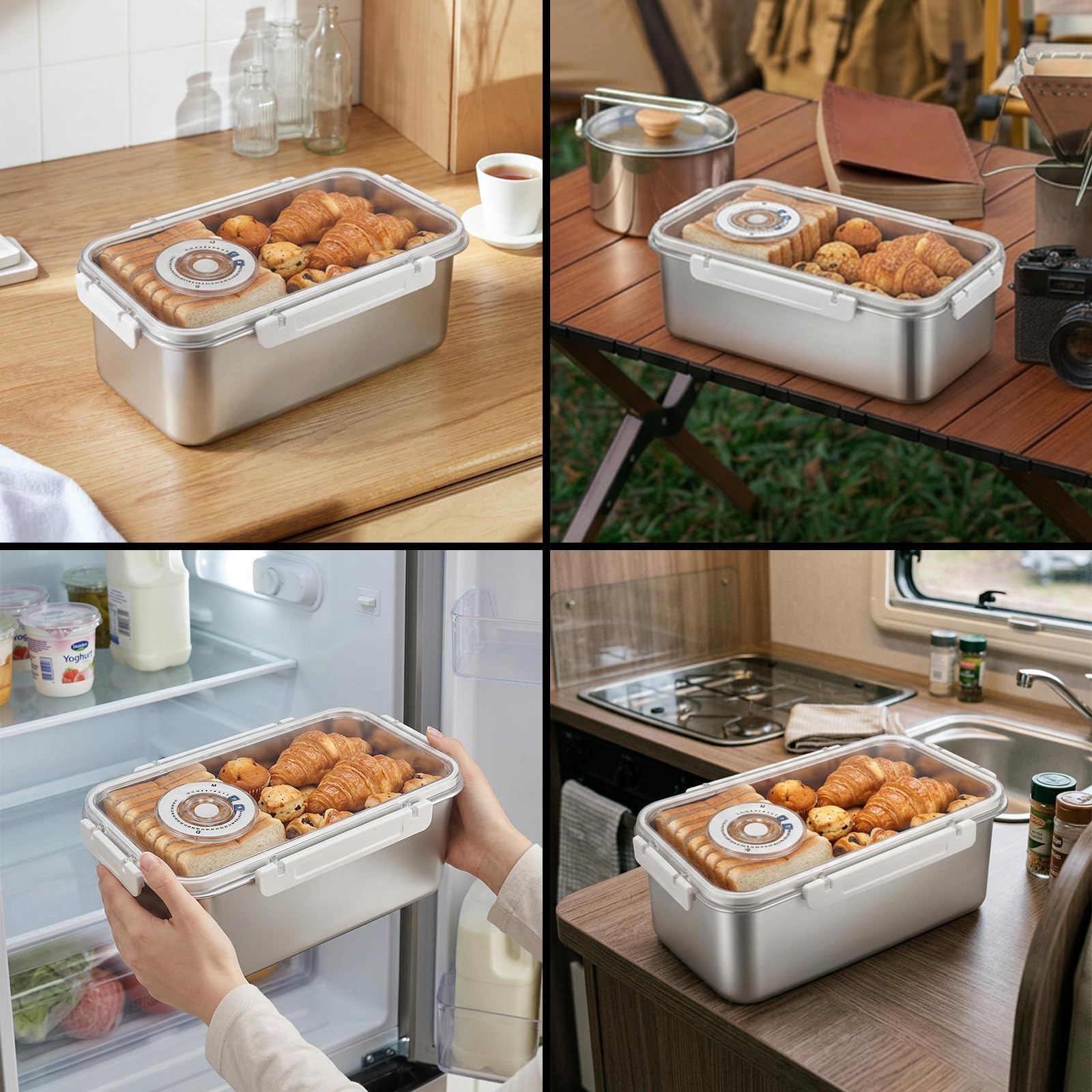 Idymere caja en picnic protegiendo alimentos y facilitando transporte