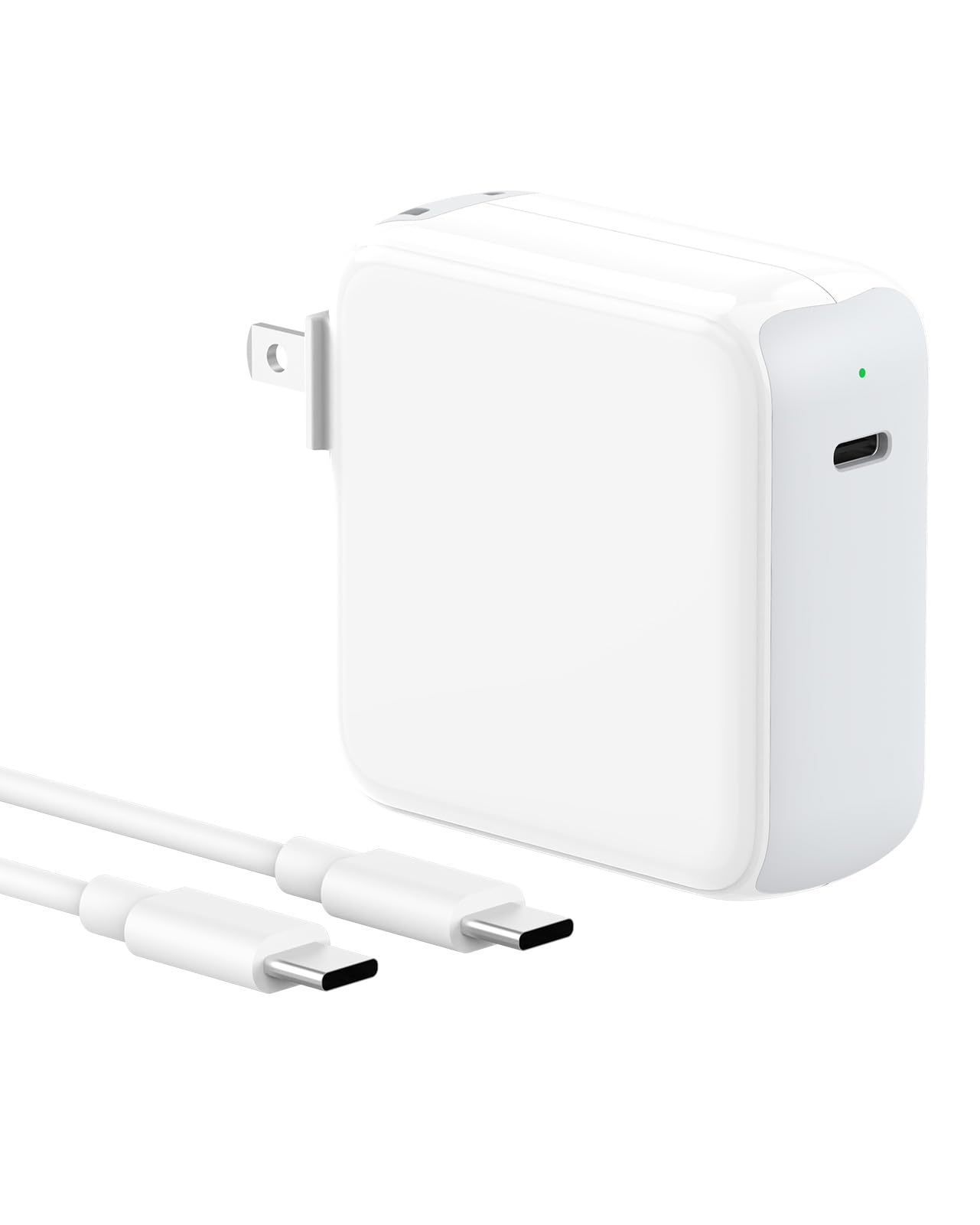 IFEART adaptador frontal mostrando puerto USB-C y diseño compacto, carga segura