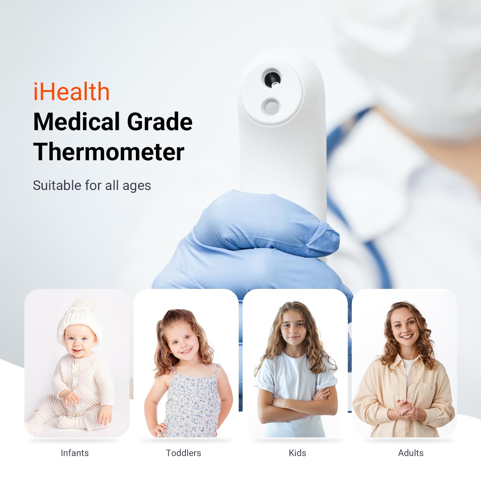 iHealth PT3 being used at bedside demonstrating quiet one-second measurement