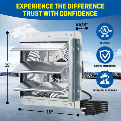 iLIVING ventilador junto a objeto para comparar tamaño y facilidad de montaje