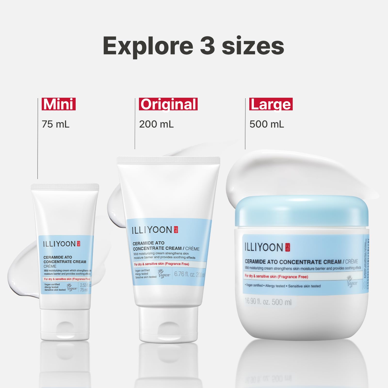 Illiyoon detalle del packaging que sugiere aplicación diaria práctica