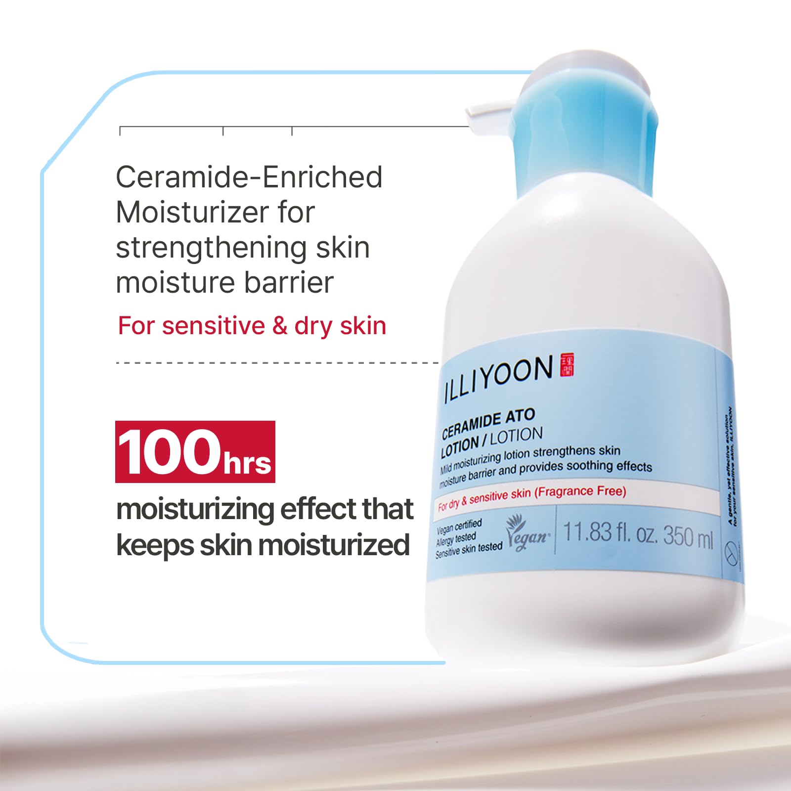 Illiyoon detalle del complejo de ceramidas que refuerza la barrera cutánea