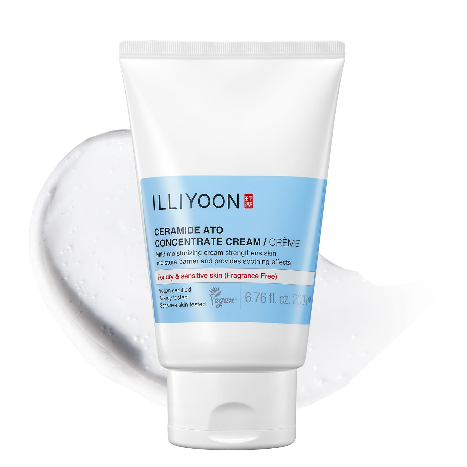 Illiyoon jar front view showing product branding and clean packaging benefit
