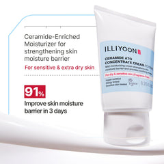 Illiyoon ingredient label detail highlighting plant-derived ceramides benefit