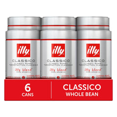 illy close-up of whole beans highlighting roast consistency and aroma
