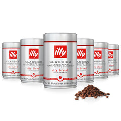 illy front packaging showing six-pack and brand freshness benefit