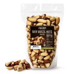 I'm A Nut paquete frontal visible, conveniencia resellable y origen silvestre
