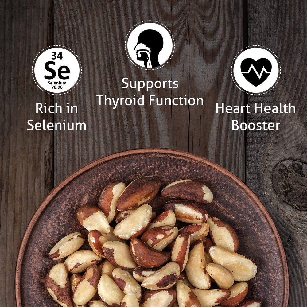 I'm A Nut primer plano textura y tueste de nueces crujientes