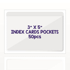 IMAGAME empaque frontal del pack de 50 fundas adhesivas, ideal para organización