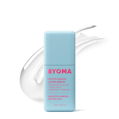 BYOMA Phyto-Mucin Glow Serum — lightweight hydrating peptide serum, fragrance-free, tri-ceramide barrier support
