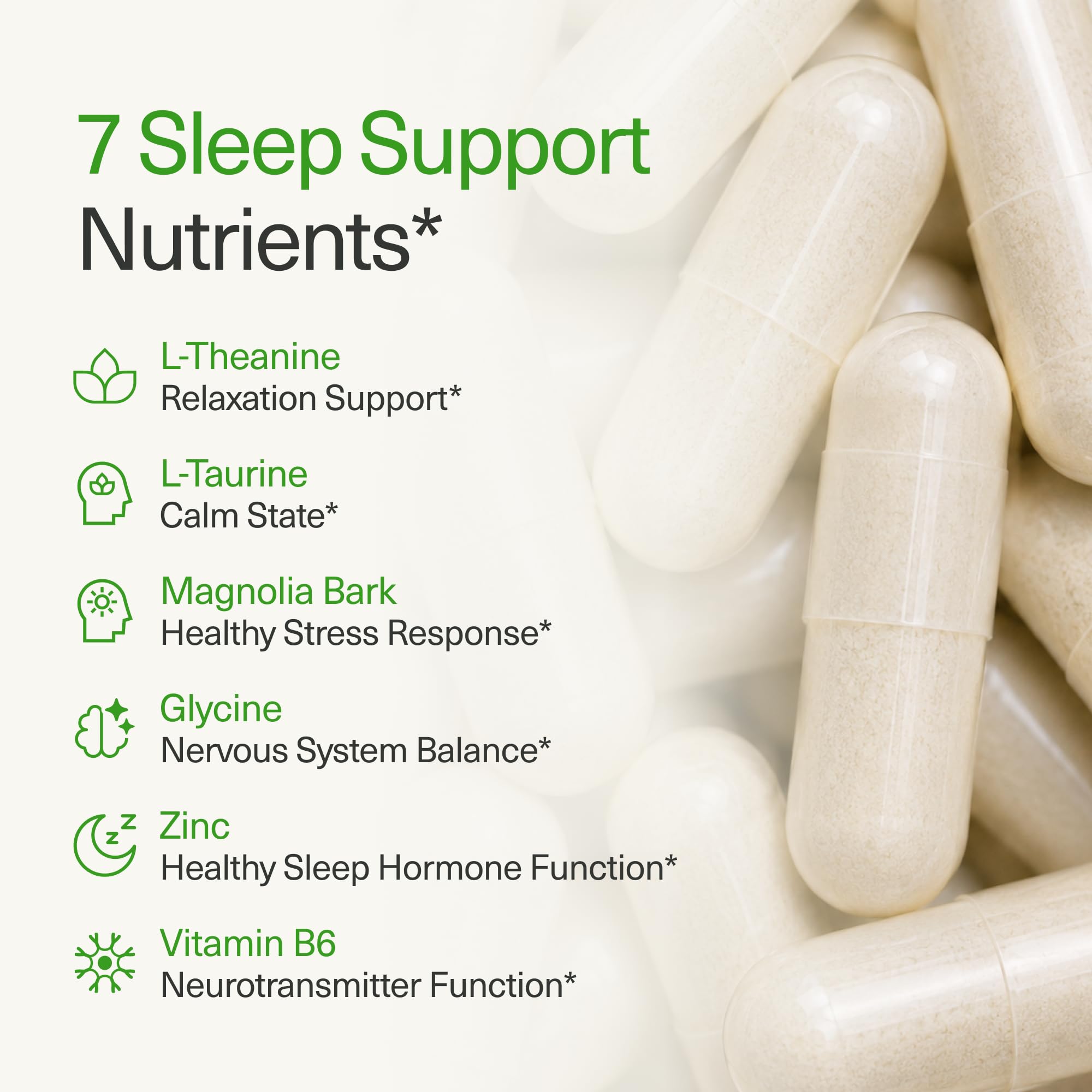 BIOptimizers Sleep Breakthrough cápsulas — suplemento nocturno sin melatonina, 60 cápsulas, magnesio y magnolia para sueño reparad