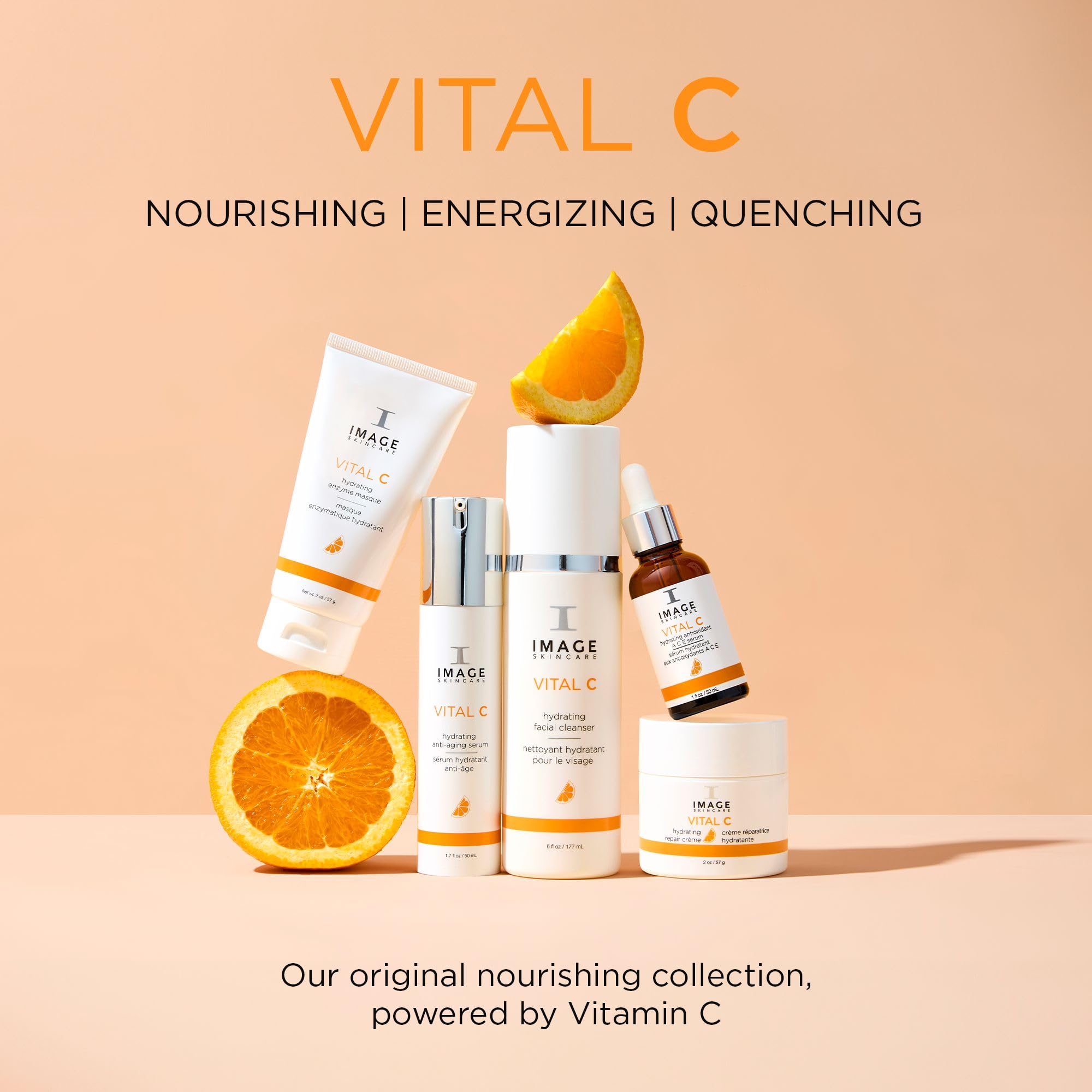IMAGE Skincare cáscara de naranja resaltando aroma natural y frescura