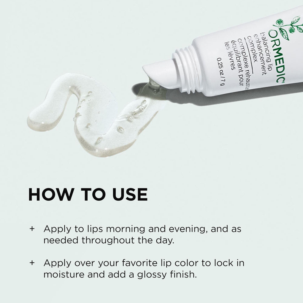 IMAGE Skincare aplicación sobre labios mostrando acabado brillante