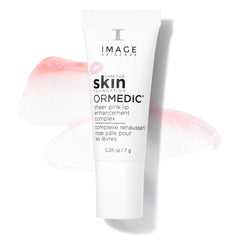 IMAGE Skincare envase frontal del ORMEDIC lip enhancement, aspecto profesional y compacto