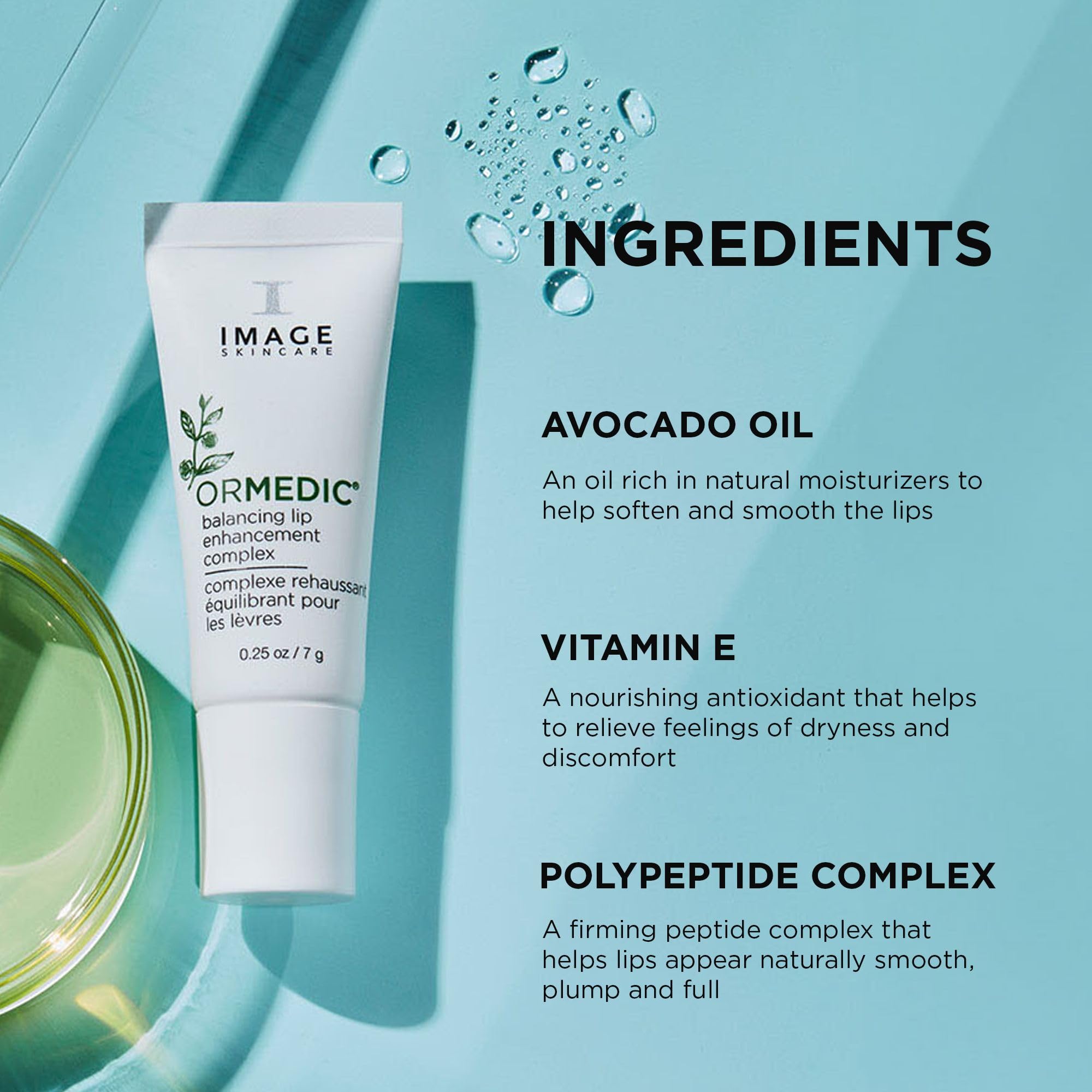 IMAGE Skincare ingredientes clave que resaltan nutrición y suavidad