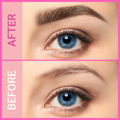 iMethod punta brush dibujando microtrazos para cejas con acabado natural