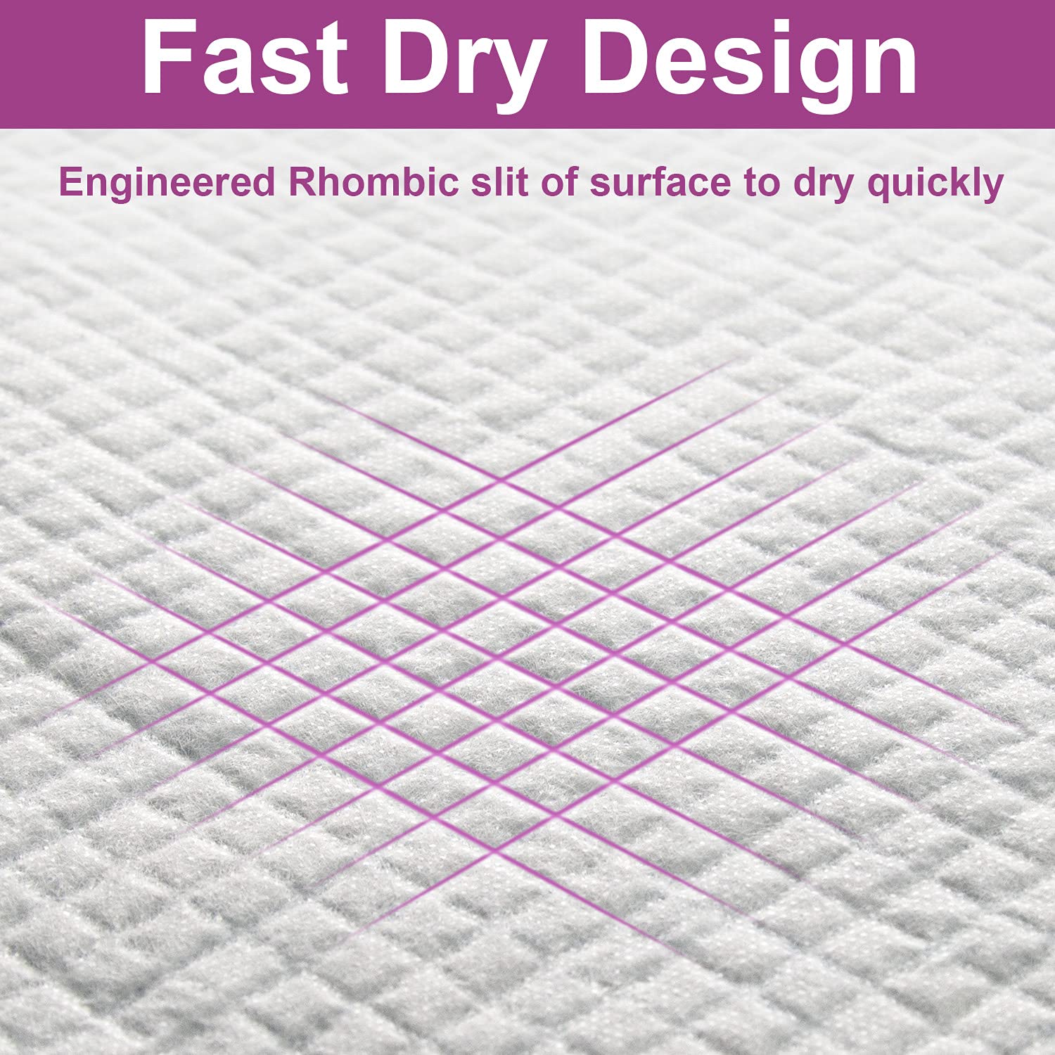 IMMCUTE borde reforzado y base impermeable protegen suelos y alfombras