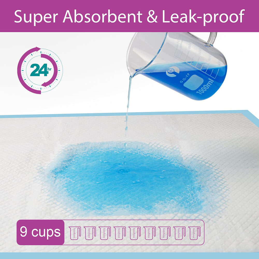 IMMCUTE corte que revela las seis capas para mayor absorción y protección