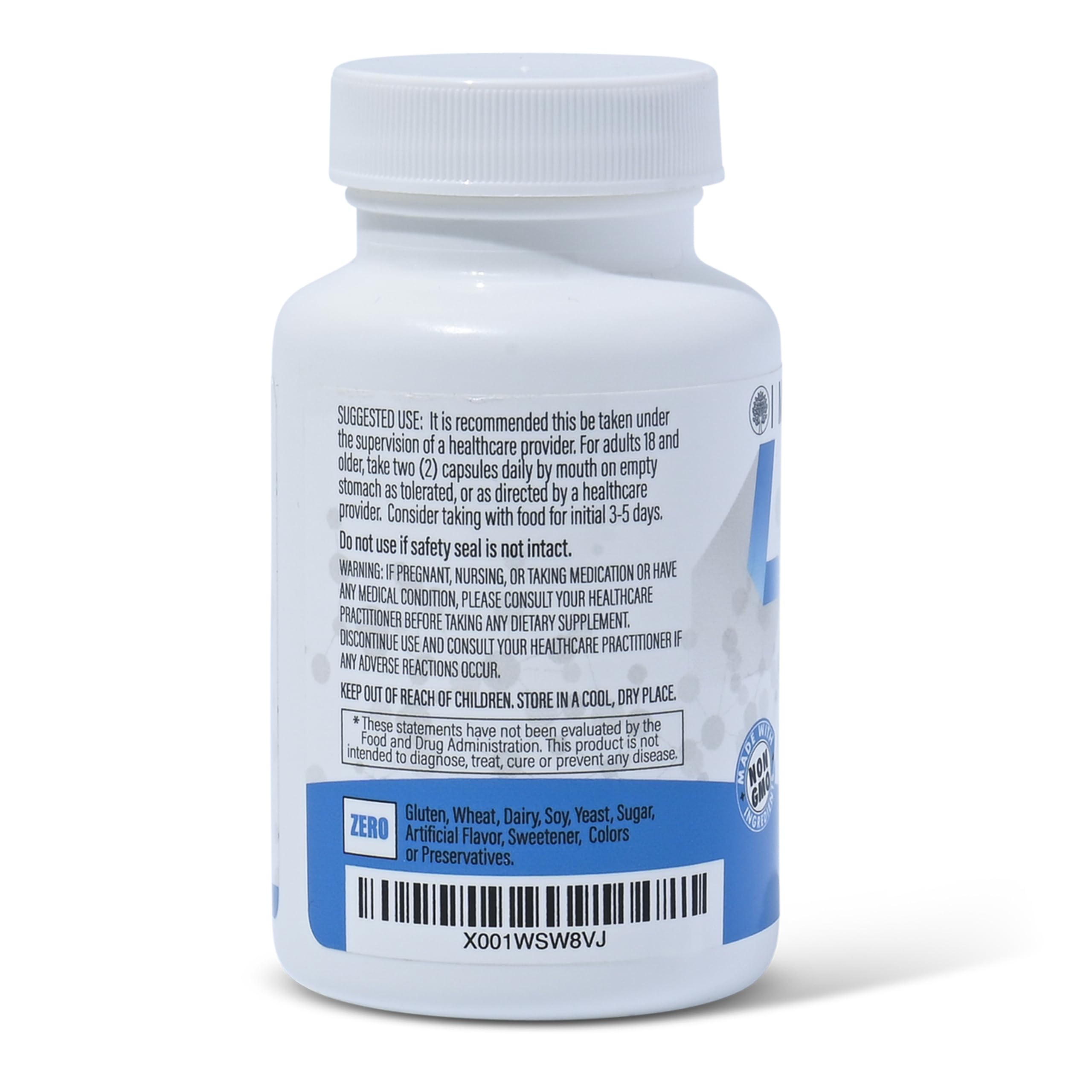 IMMUNOVITES caja con Supplement Facts visible demostrando composición clara