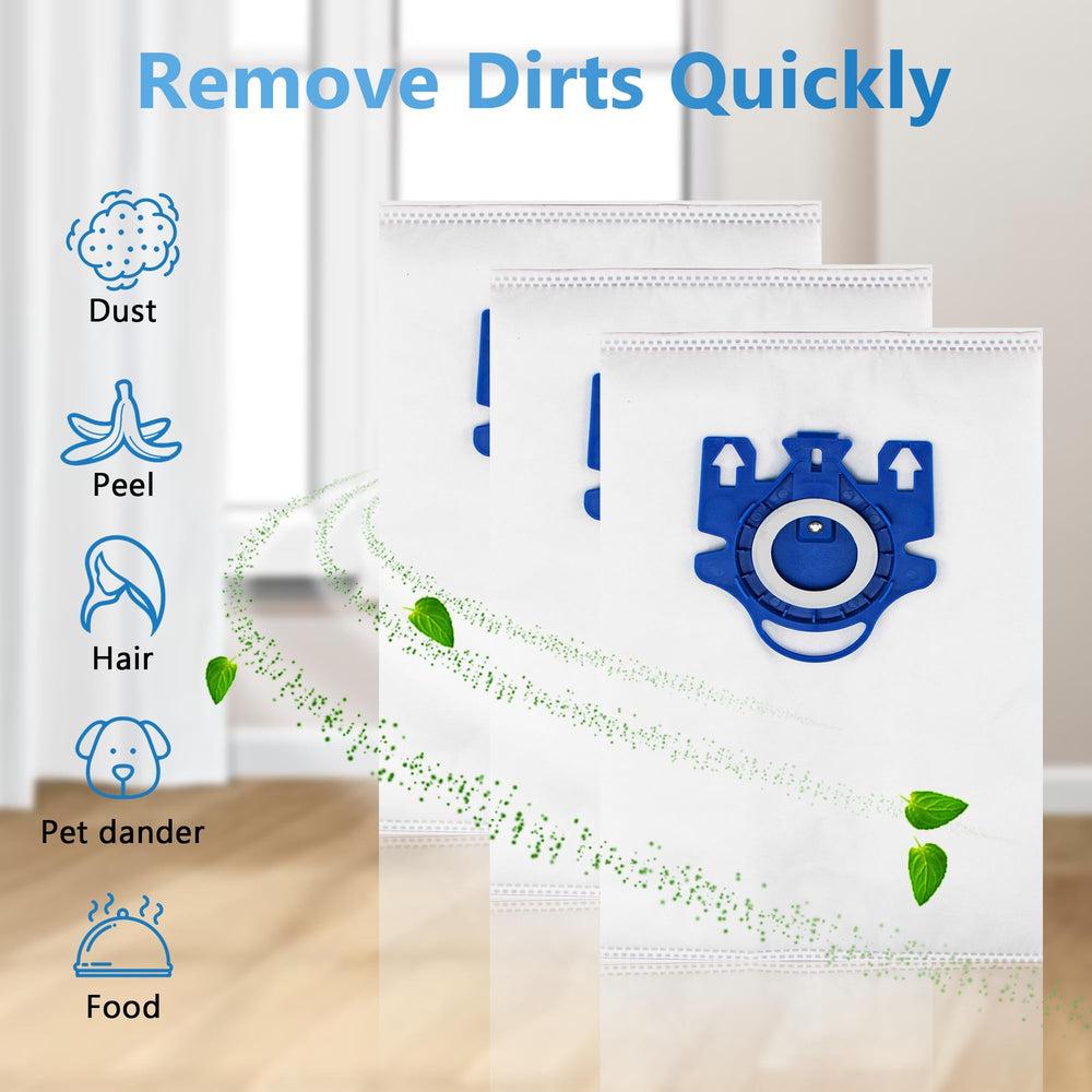 Improvedhand motor protection and AirClean filter set included for extended vacuum life