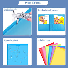 INFUN primer plano del plástico 0.5 mm resistente y duradero