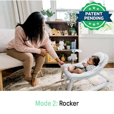 Ingenuity asiento fijo con patita de apoyo convertido para toddler