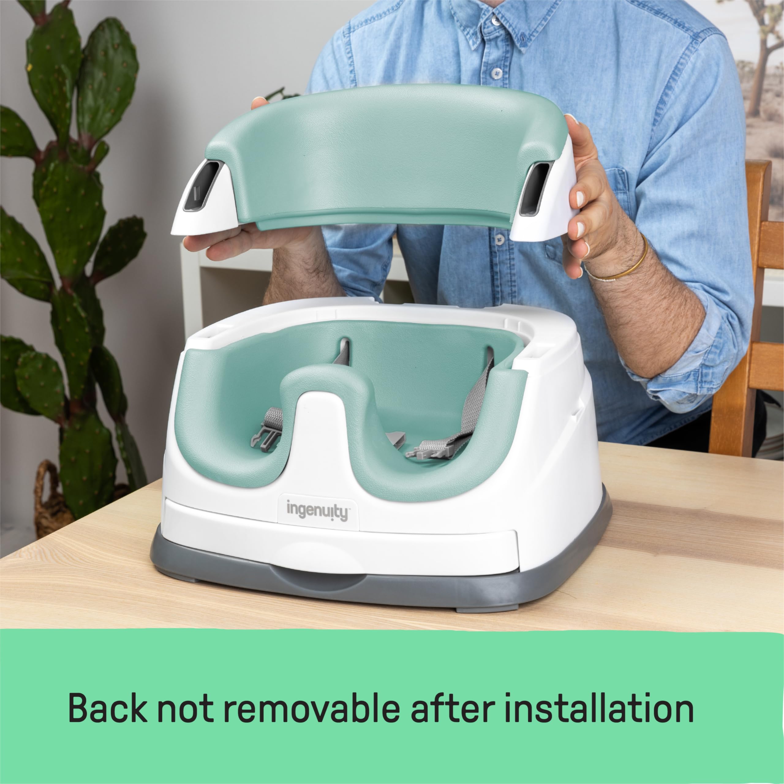 Ingenuity Baby Base inserto de espuma extraíble que ofrece confort