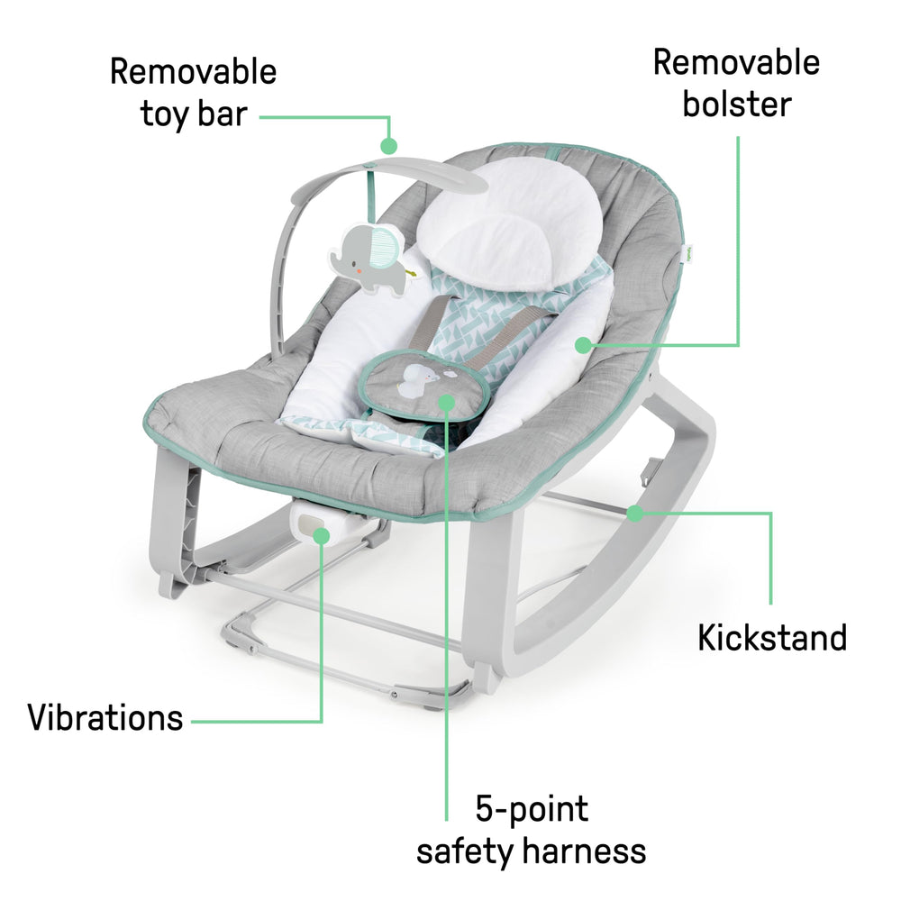 Ingenuity funda del asiento lista para lavado fácil y mantenimiento higiénico
