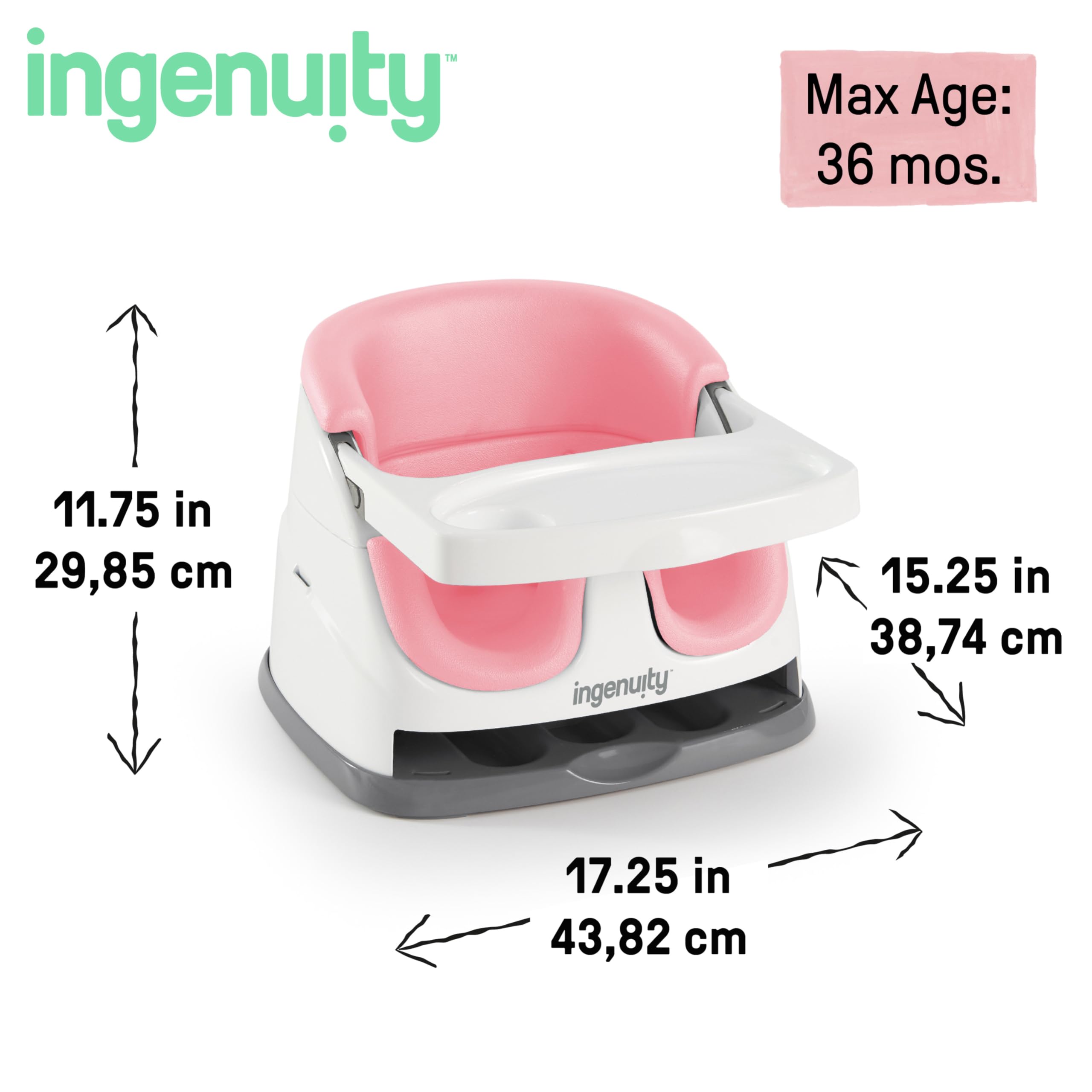Ingenuity correas de sujeción guardadas bajo el asiento para ordenar