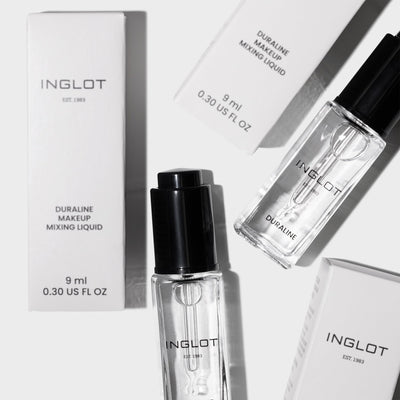 INGLOT uso en párpado como delineador líquido resistente al agua