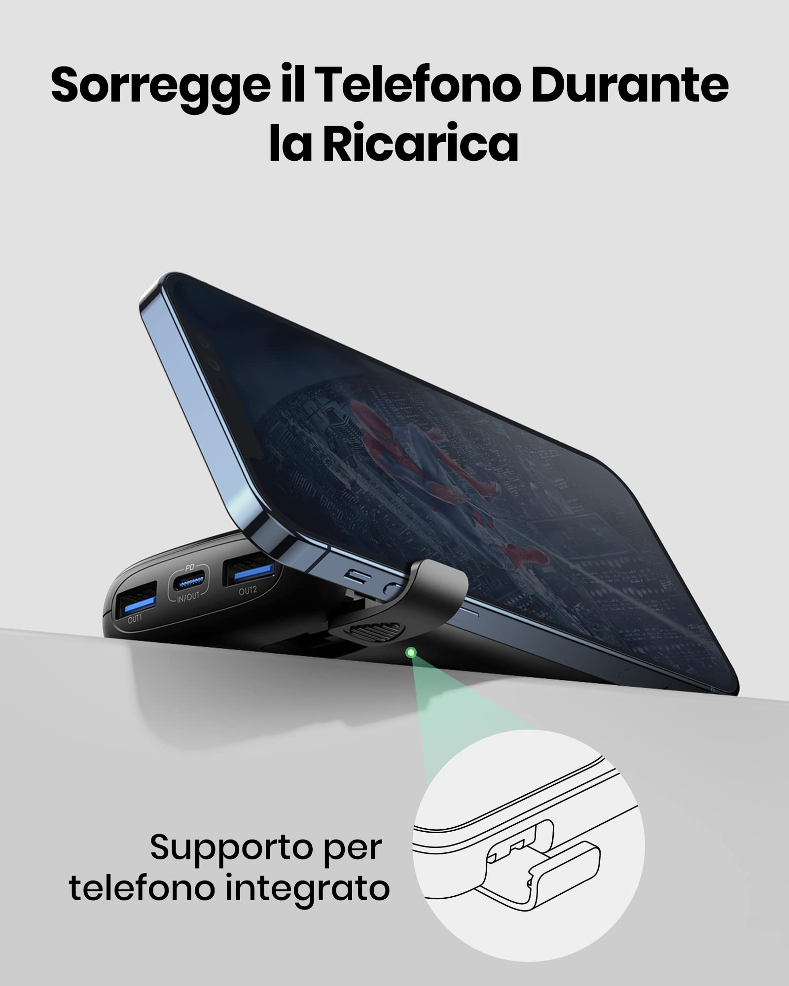 INIU power bank lifestyle outdoor scene powering devices on the go for travel convenience