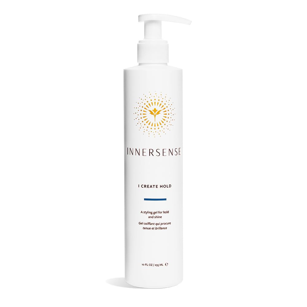 INNERSENSE envase frontal del gel mostrando tamaño y diseño, apariencia profesional