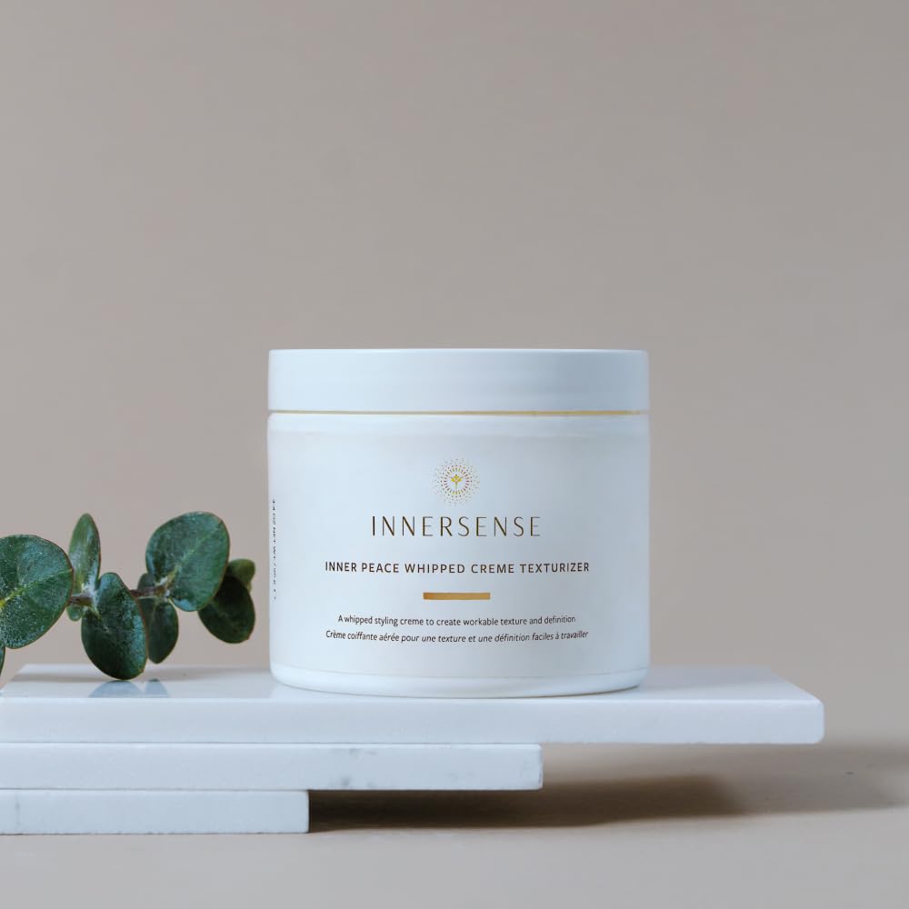 INNERSENSE jar on bathroom shelf in lifestyle scene, conveys clean ethical beauty