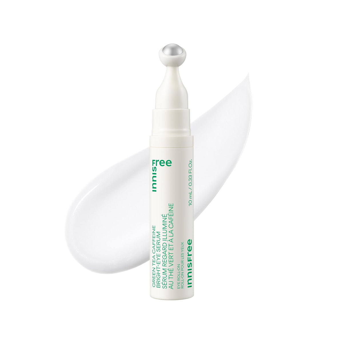 innisfree roll-on frontal mostrando envase y aplicador frío para frescura inmediata