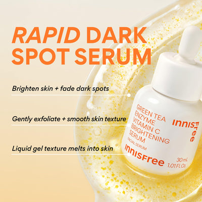innisfree pipette dispensing clear serum demonstrating precise application