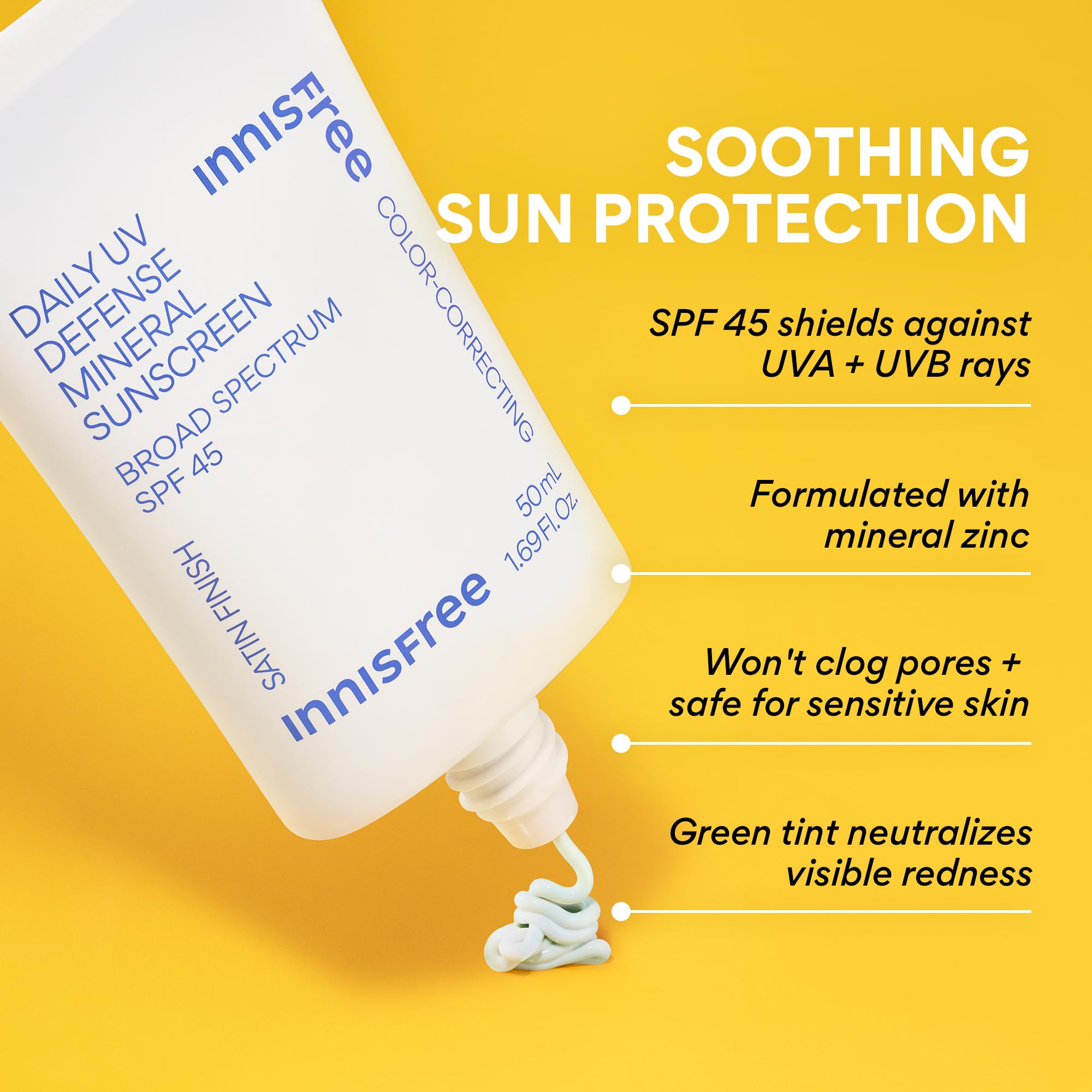 innisfree textura crema detalle que muestra hidratación ligera