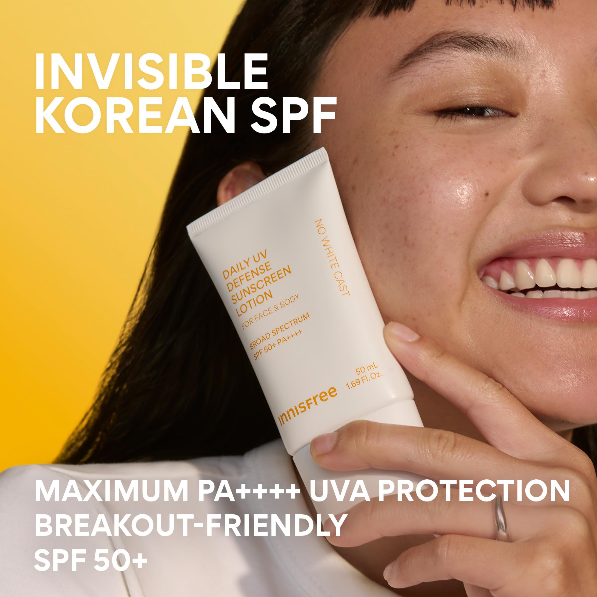 innisfree protector solar extendido en brazo para uso corporal