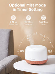 InnoGear en uso en sala expulsando niebla y mejorando el ambiente