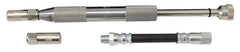 Innovative Products of America flexible hose and extra coupler close-up showing durable fittings for tight access