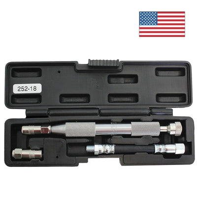 Innovative Products of America front packaging showing kit contents and professional labeling benefit: organized transport