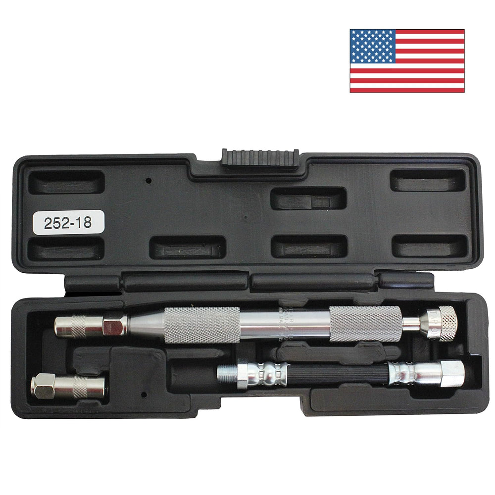 Innovative Products of America front packaging showing kit contents and professional labeling benefit: organized transport