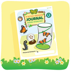 Insect Lore pop-up habitat close-up for safe butterfly viewing