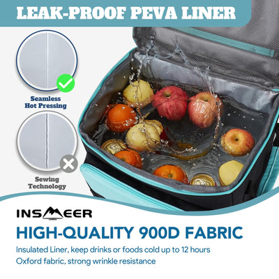 INSMEER cooler bag detached from frame, versatile 3-in-1 use benefit
