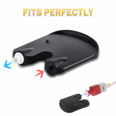 Inspack filtro Minifit en primer plano, detalle del diseño de caucho para ajuste seguro