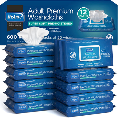 Inspire front packaging showing 12 packs and product benefits