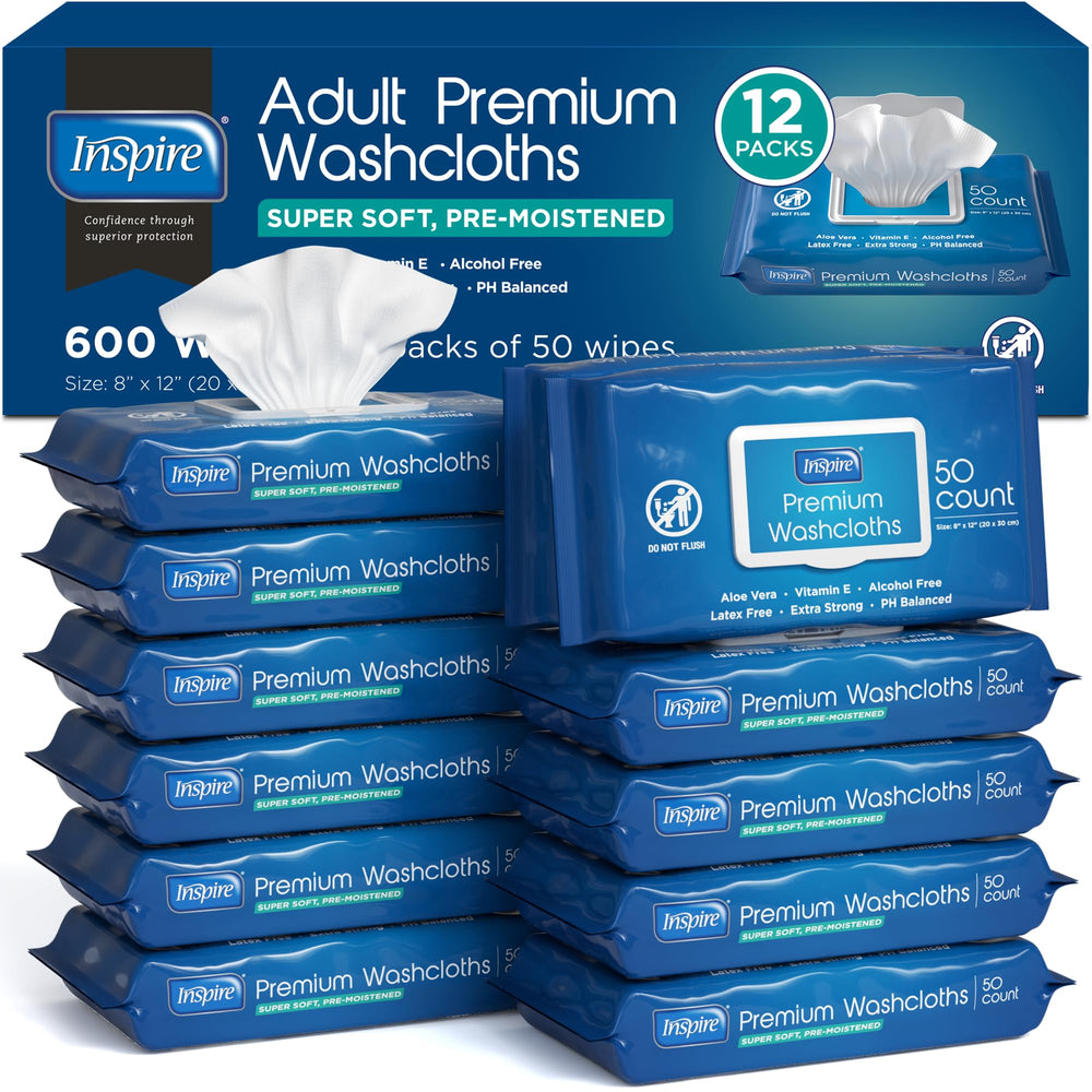 Inspire front packaging showing 12 packs and product benefits