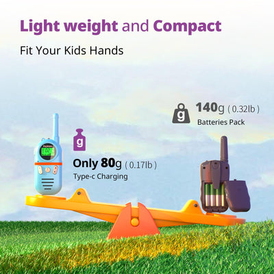 Inspireyes held in small hand showing lightweight ergonomic design