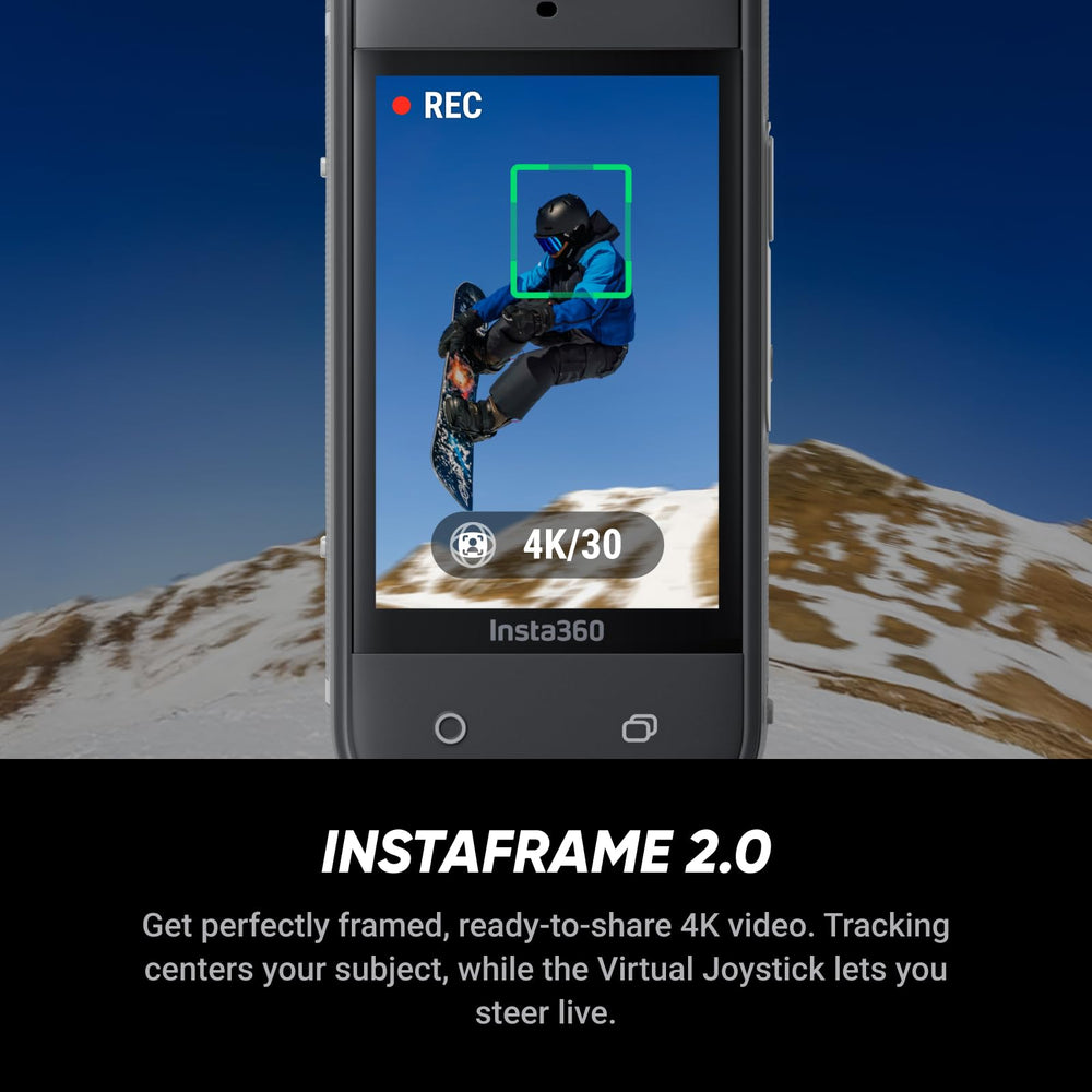 Insta360 X5 on mountain bike demonstrating FlowState stabilization for smooth footage