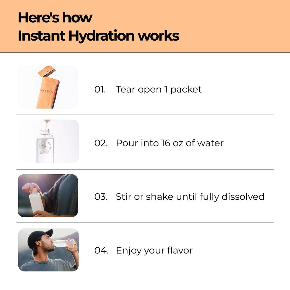 Instant Hydration sticks inside gym bag for post-workout convenience