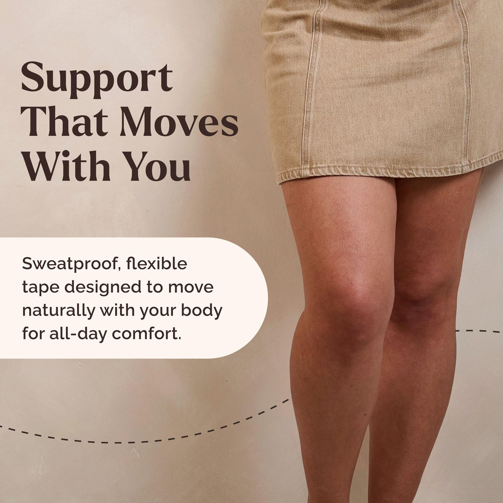 Instant Lifts Skinnies en mano para mostrar formato portátil